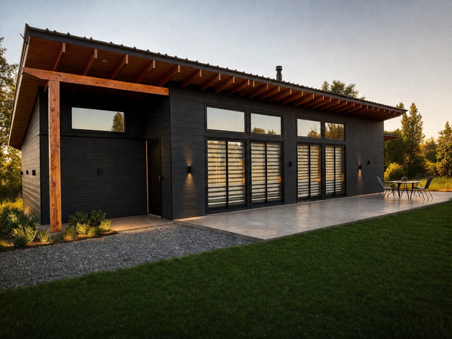 Vivienda de diseño moderno construida por GO Proyectos